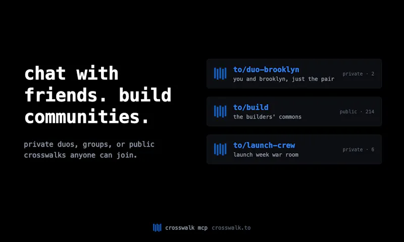 crosswalk mcp screenshot 5