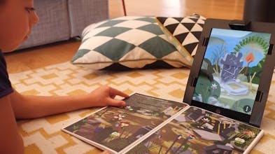 Esca'Pad in Madagascar, the augmented reality book gallery image