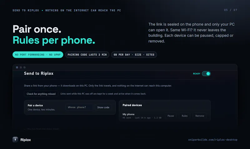 Riplox Desktop screenshot 5