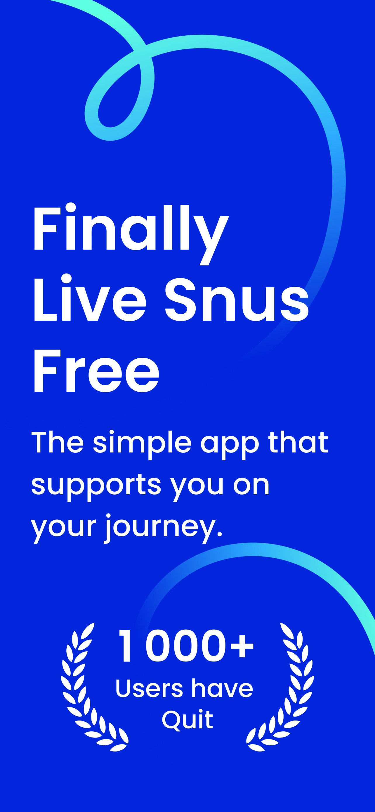 Snusトラッカーを終了します media 1