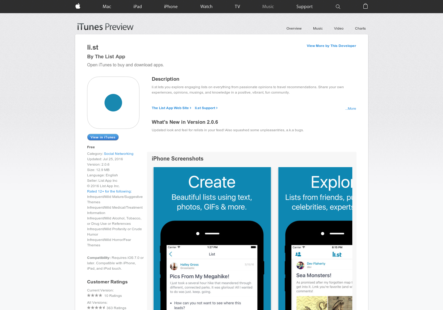 The List Alp gallery image