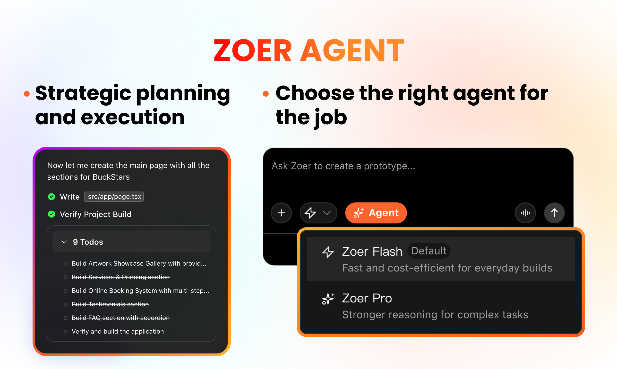 Zoer.ai: Build full-stack webapps from the database up | Product Hunt