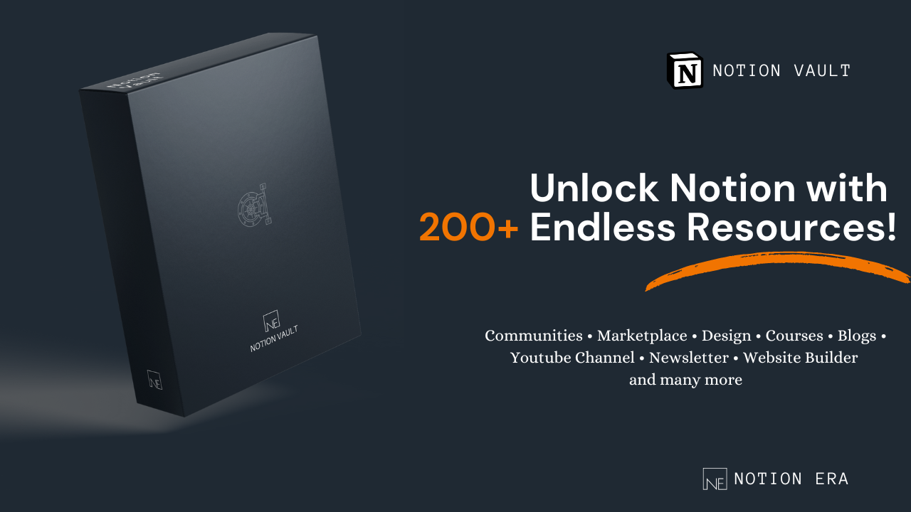 Notion Vault: 200 ทรัพยากรความคิด - ปลดล็อกความคิดด้วยทรัพยากรเหล่านี้ทั้งหมด media 2