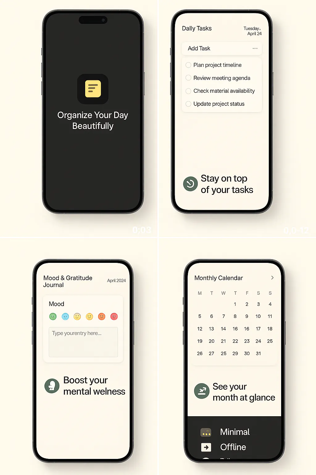 Daily Aesthetic Planner gallery image
