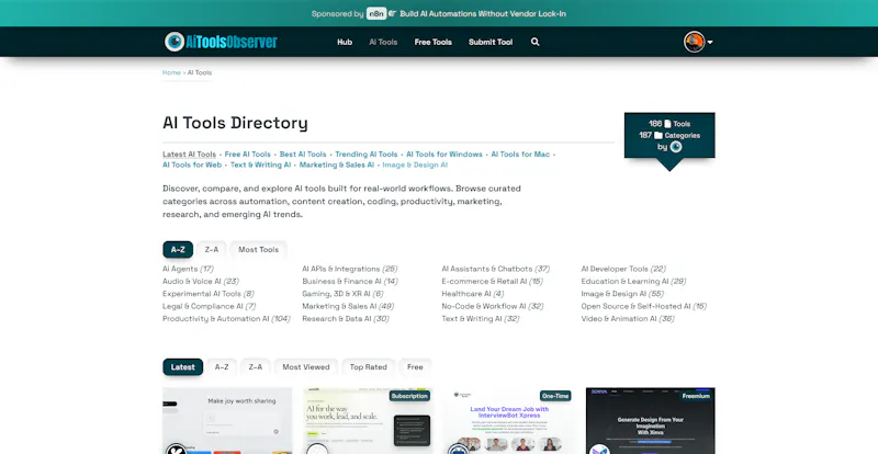 AiToolsObserver screenshot 3