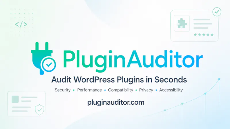 Plugin Auditor screenshot 1