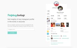 Get Insights of any Instagram profile media 1
