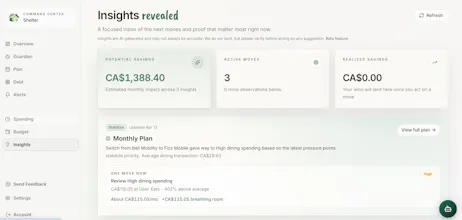 Shelter - Your AI Financial Guardian gallery image
