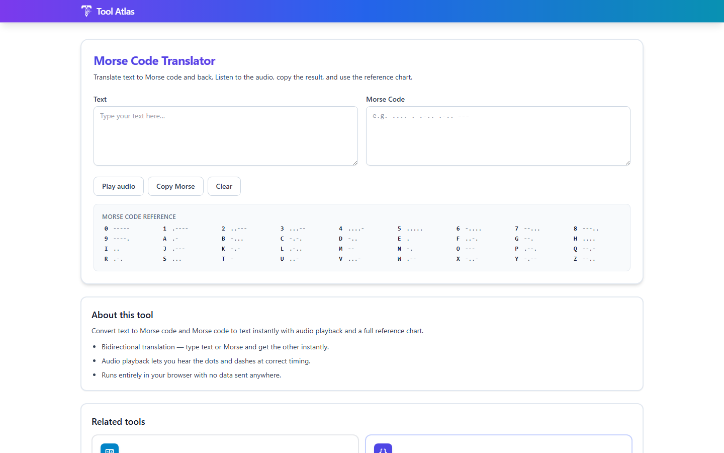 Tool Atlas: Free Online Toolbox gallery image