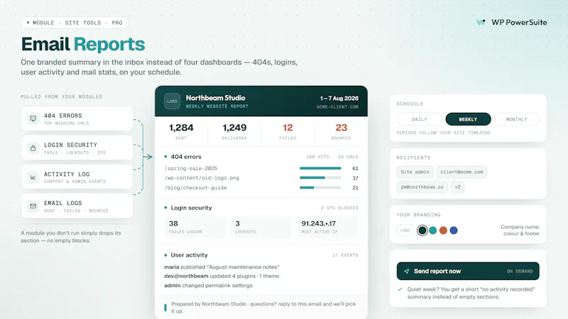 WP PowerSuite screenshot 5