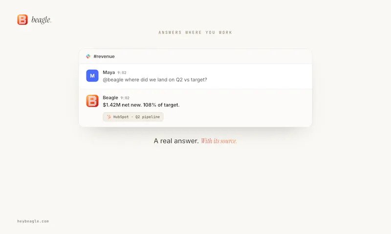 Beagle - AI sidekick for agencies screenshot 6