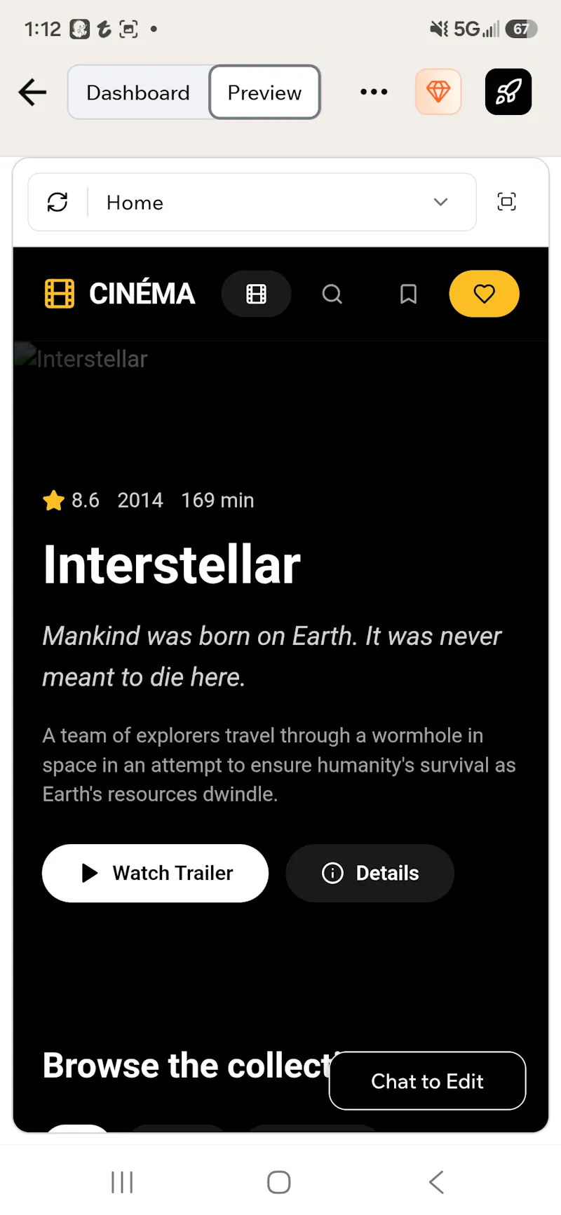 Cinephile Film Flow screenshot 1