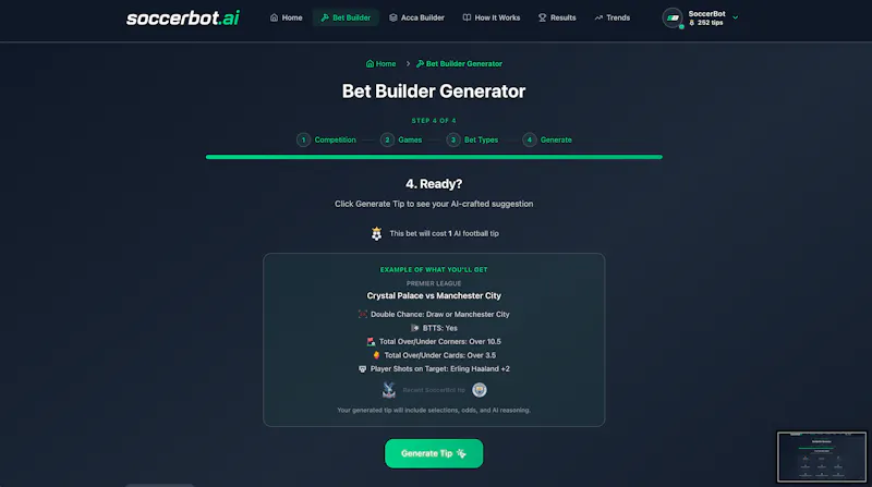 soccerbot.ai screenshot 3