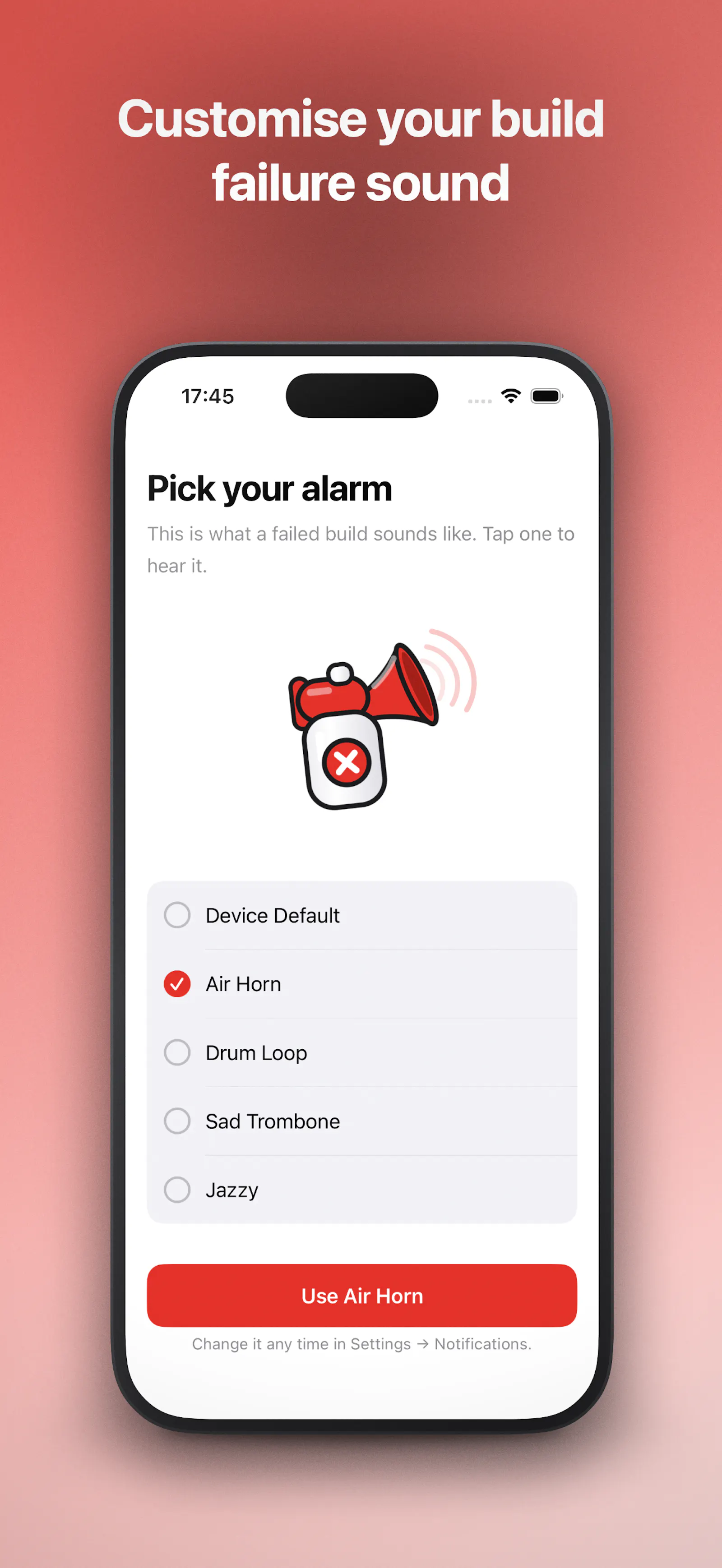 Buildhorn: CI/CD Alerts screenshot 5
