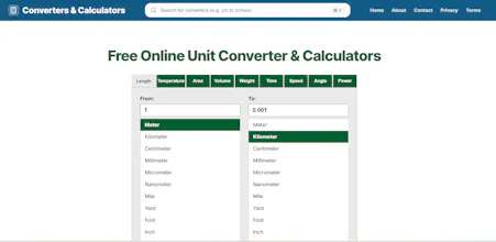 Inch Calculators gallery image