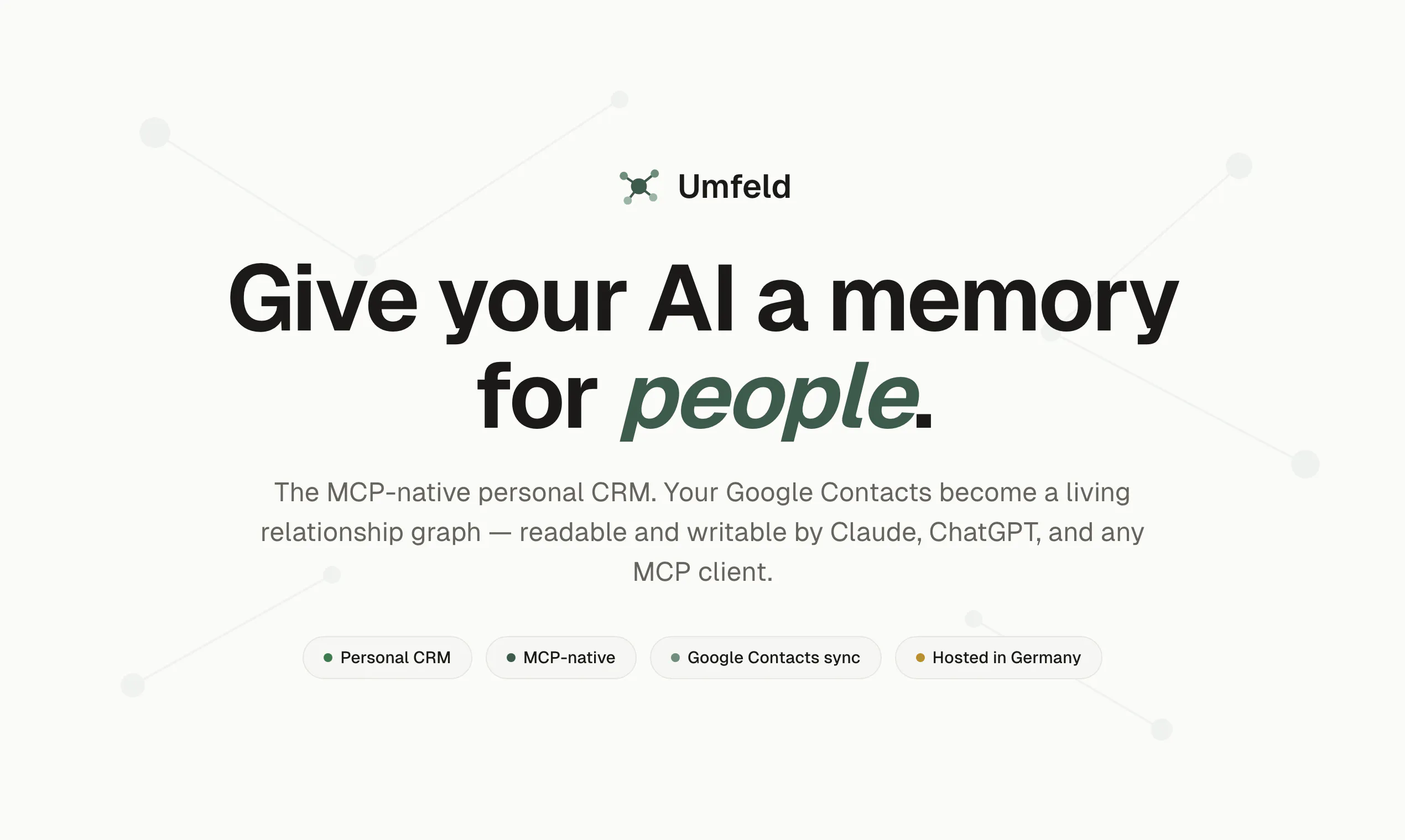 Umfeld.App Early Beta Launch gallery image
