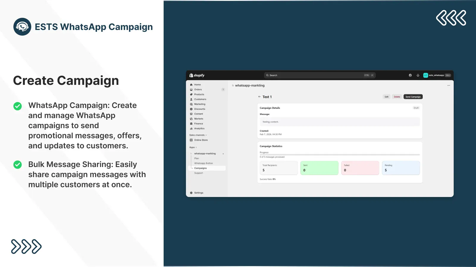 WhatsApp Campaign Pro screenshot 5