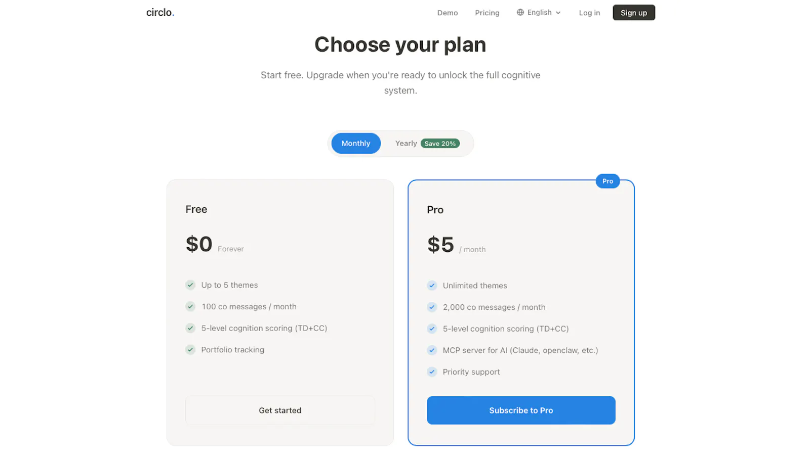 circlo — Investment cognition OS screenshot 3