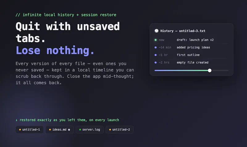 NotepadX screenshot 4