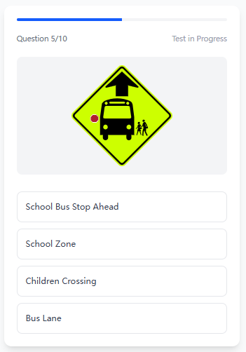 US Road Signs Test 2025 gallery image