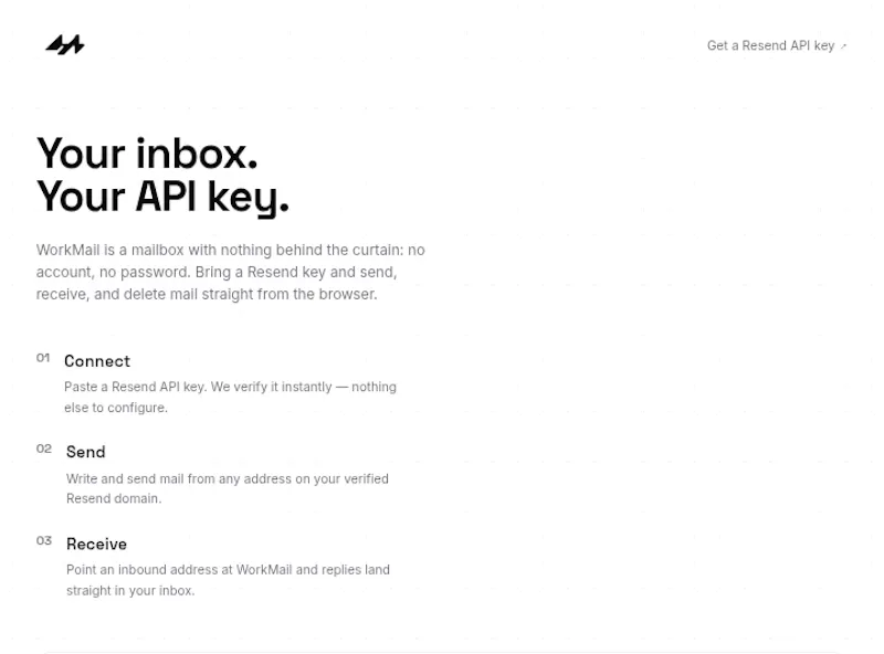 WorkMail screenshot 1