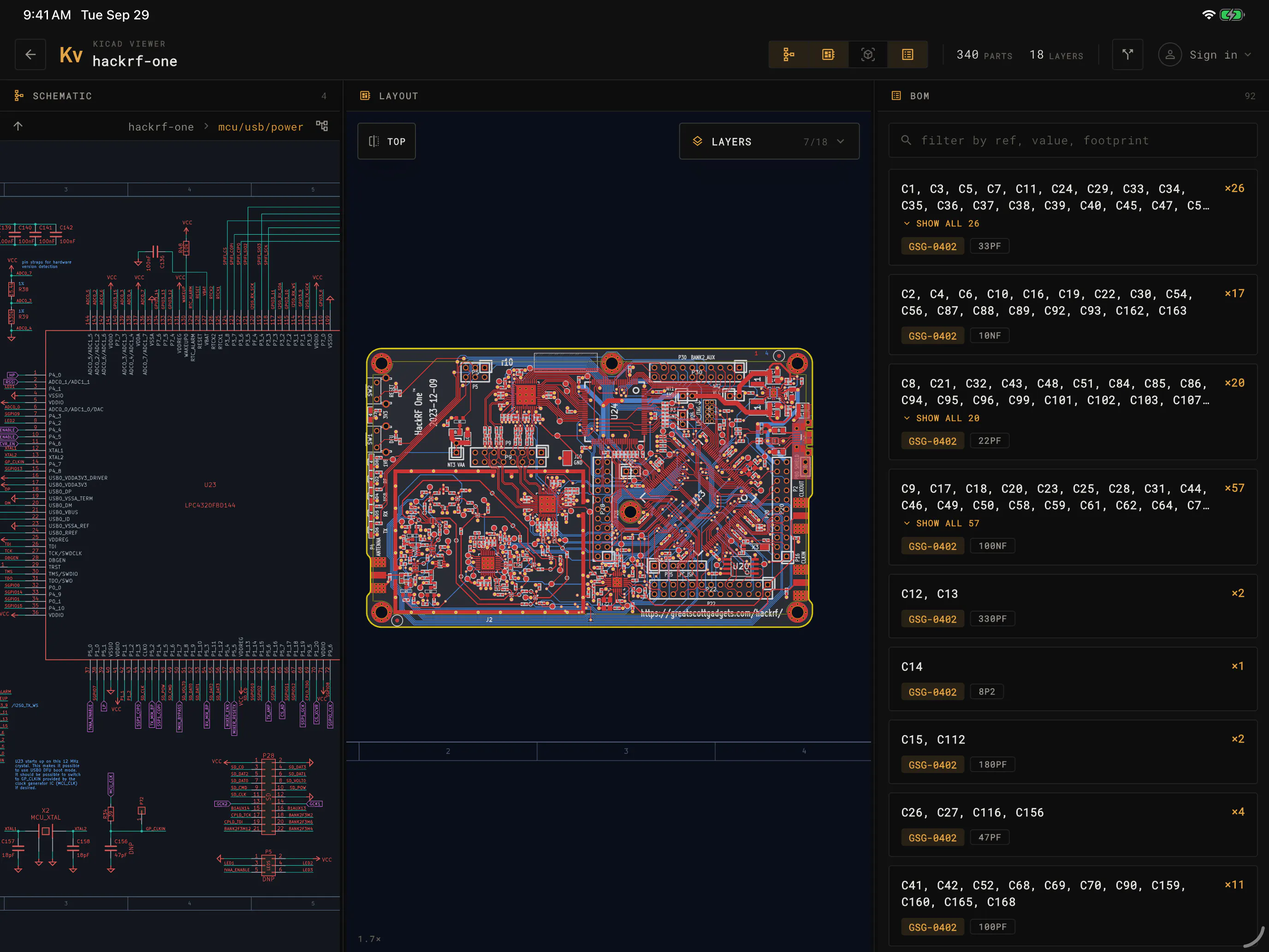 KiCad Viewer gallery image