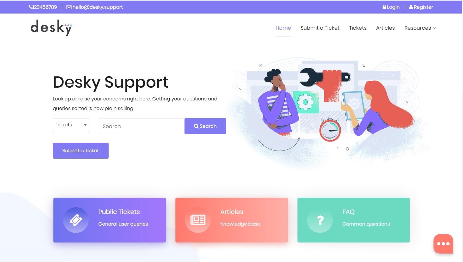 Desky Support gallery image