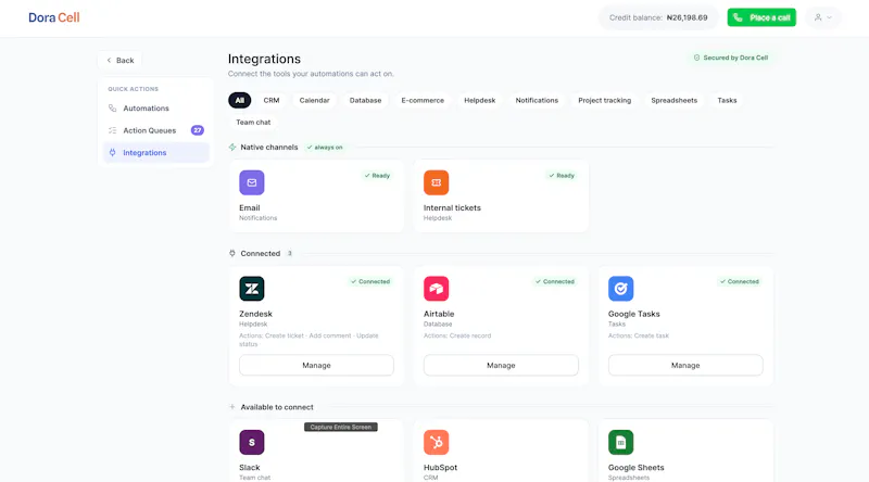 Make Calls. Turn Calls Into Actions screenshot 4