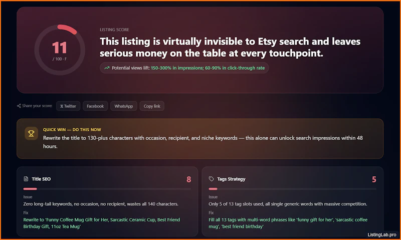 ListingLab screenshot 3