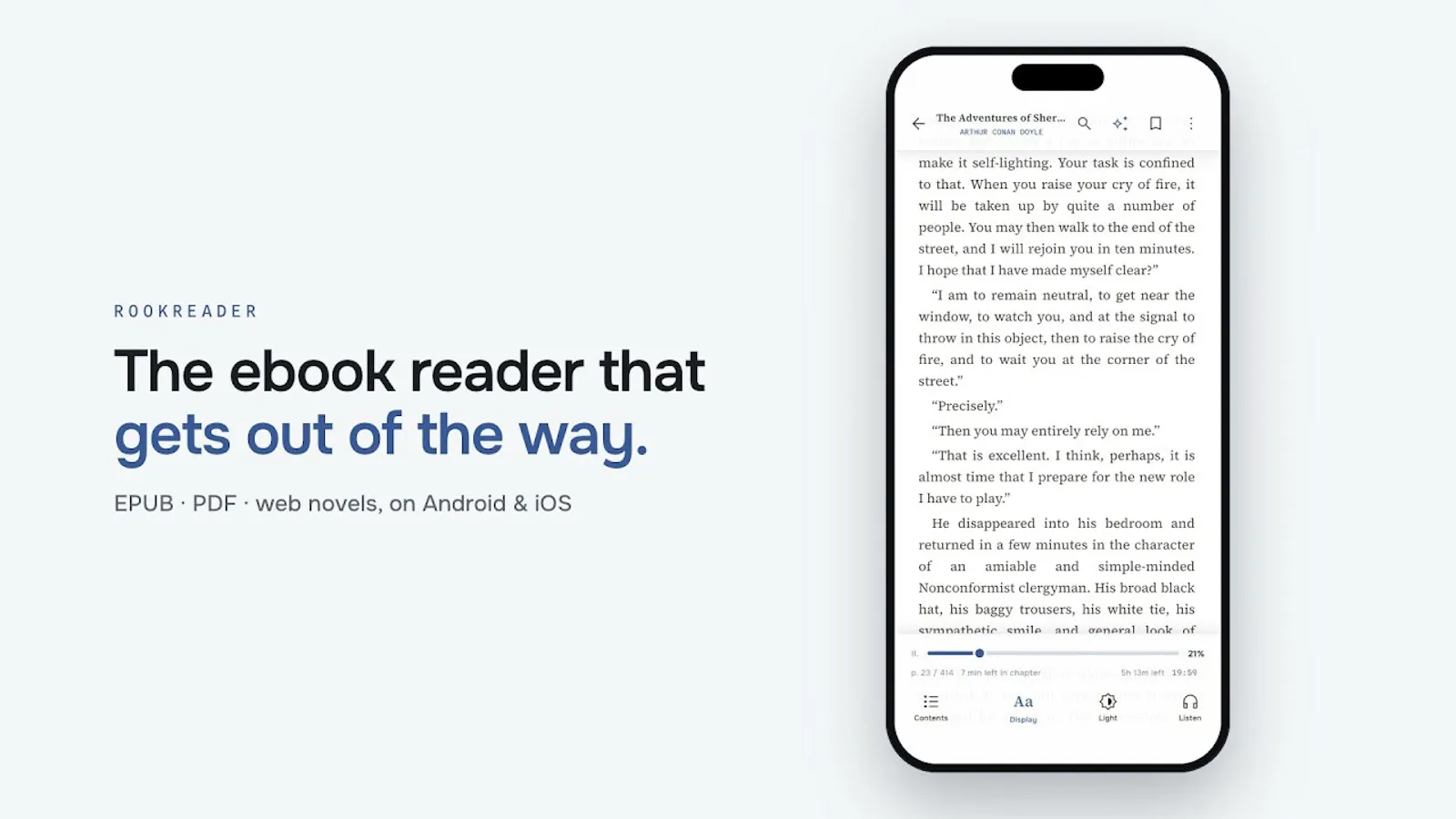 RookReader screenshot 1 (video preview)