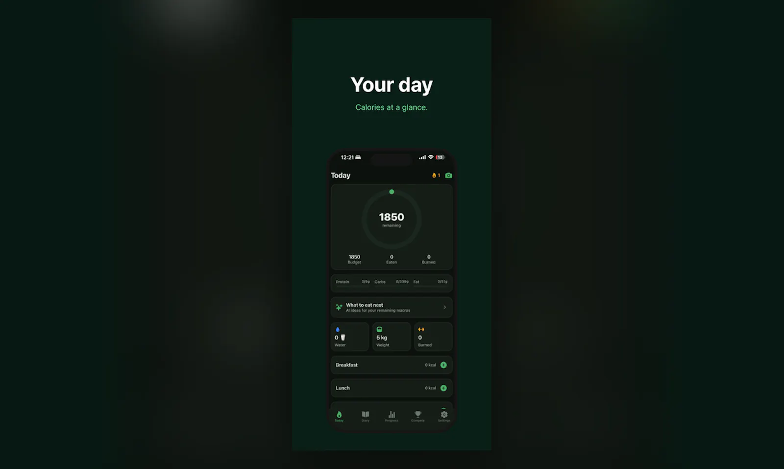 Nourish screenshot 1