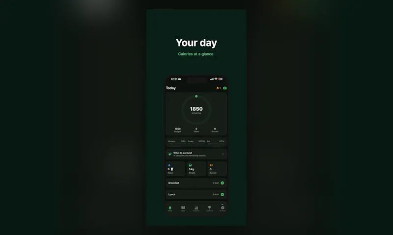 Nourish screenshot 1