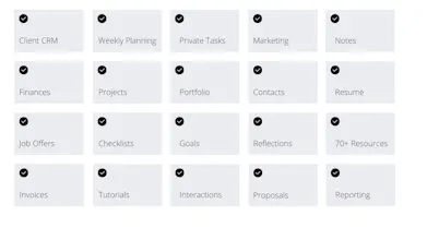 Notion Freelance Template gallery image