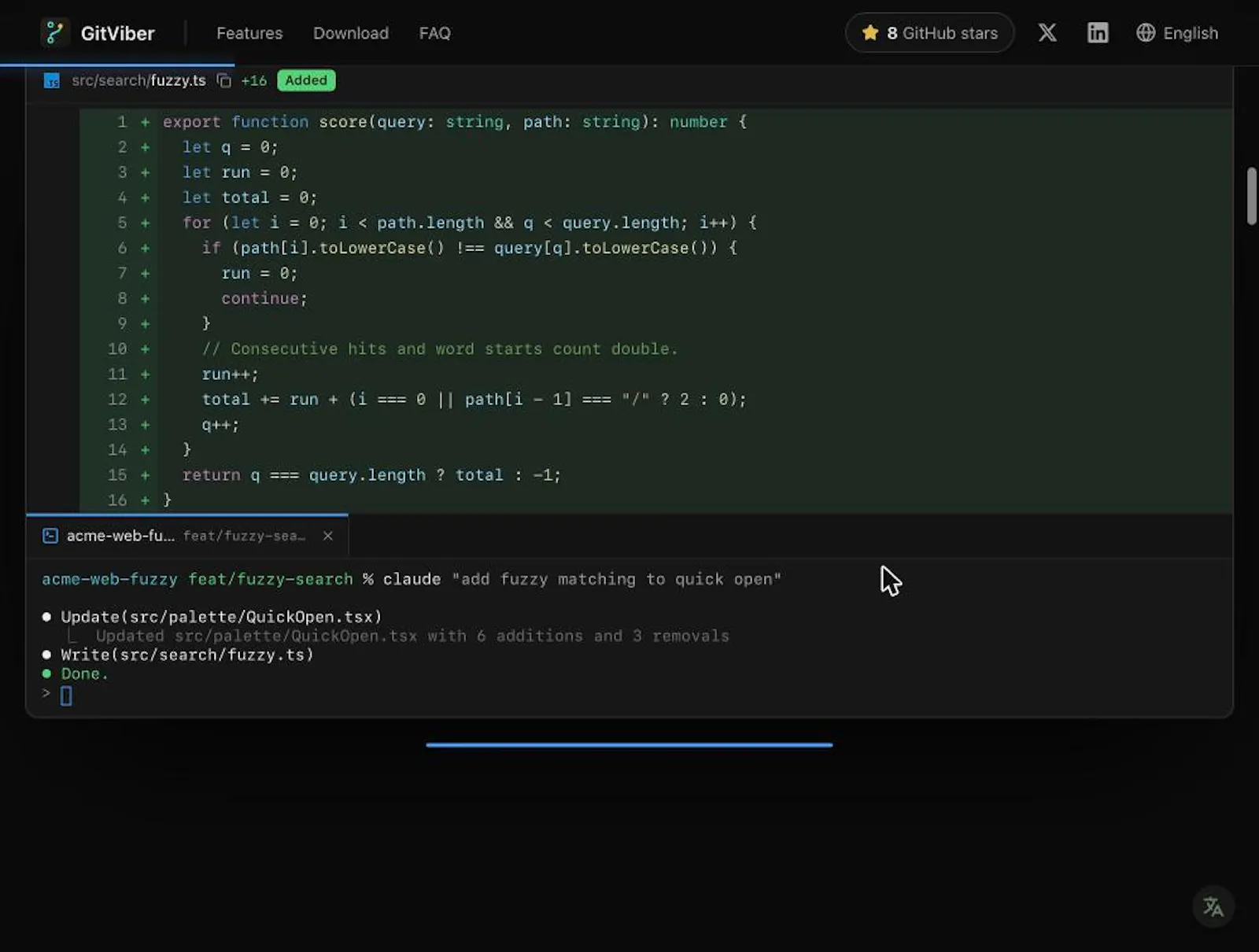 GitViber screenshot 5