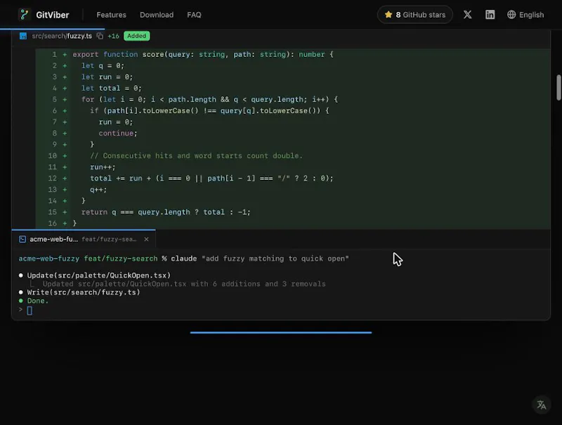 GitViber screenshot 5