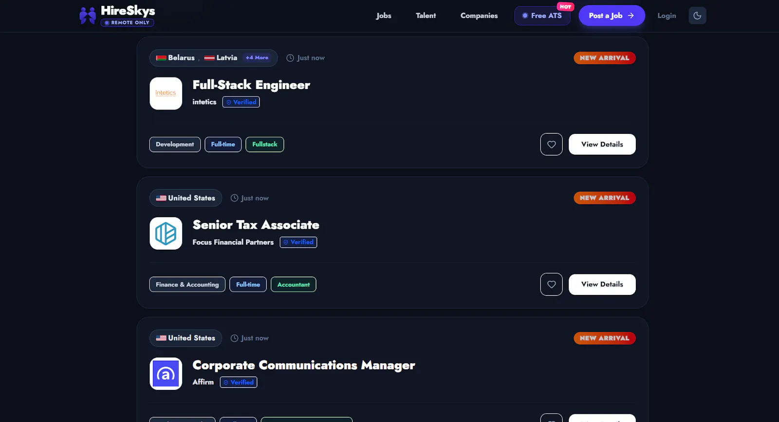 HireSkys screenshot 3