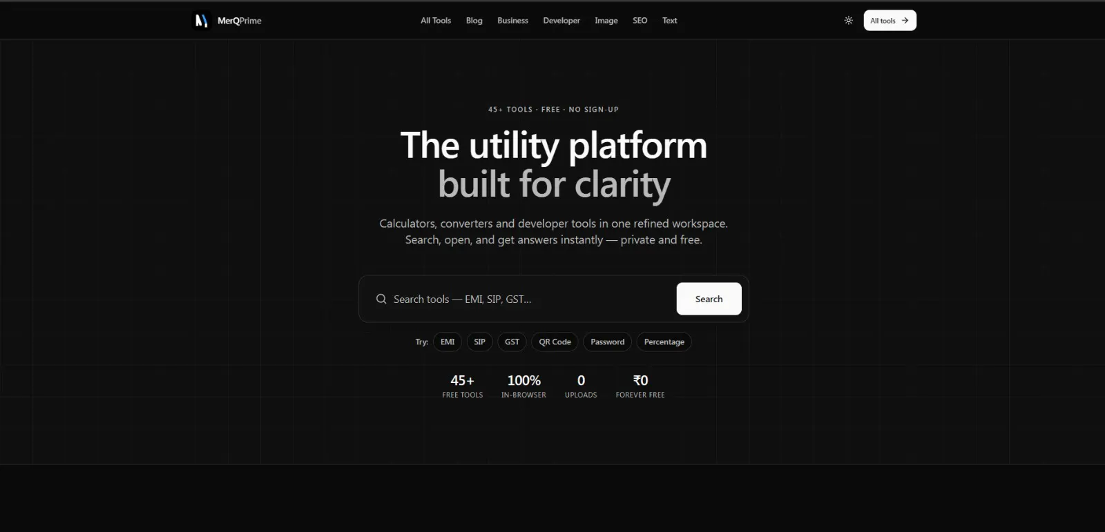 MerQPrime Tools gallery image