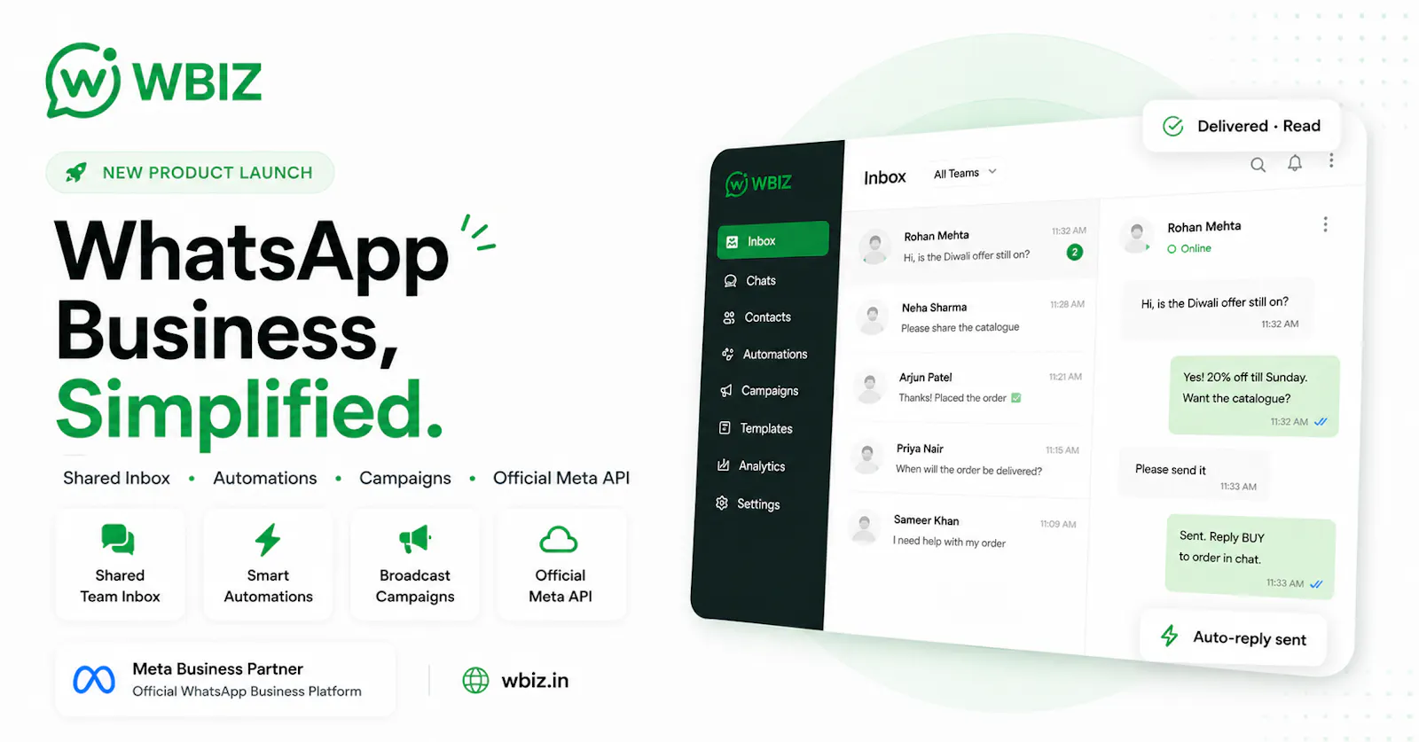 WBIZ.IN screenshot 1