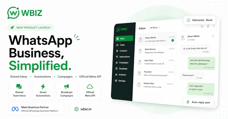 WBIZ.IN screenshot 1