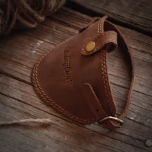Leather waist bag gallery image