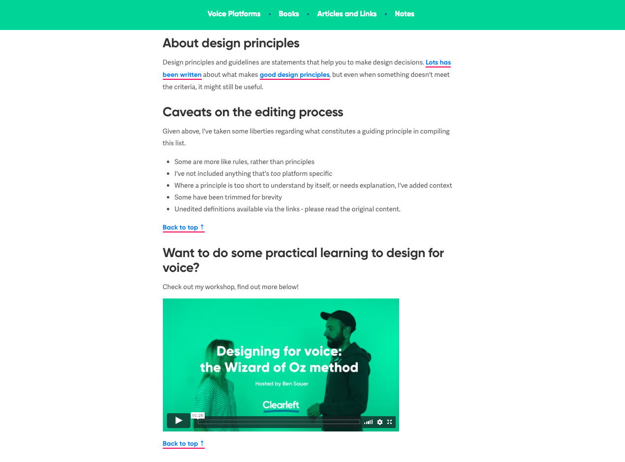 Voice Principles gallery image