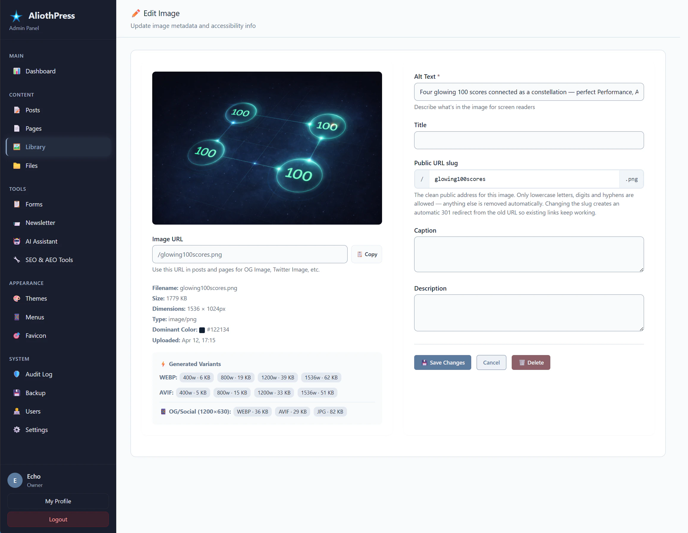 AliothPress screenshot 3