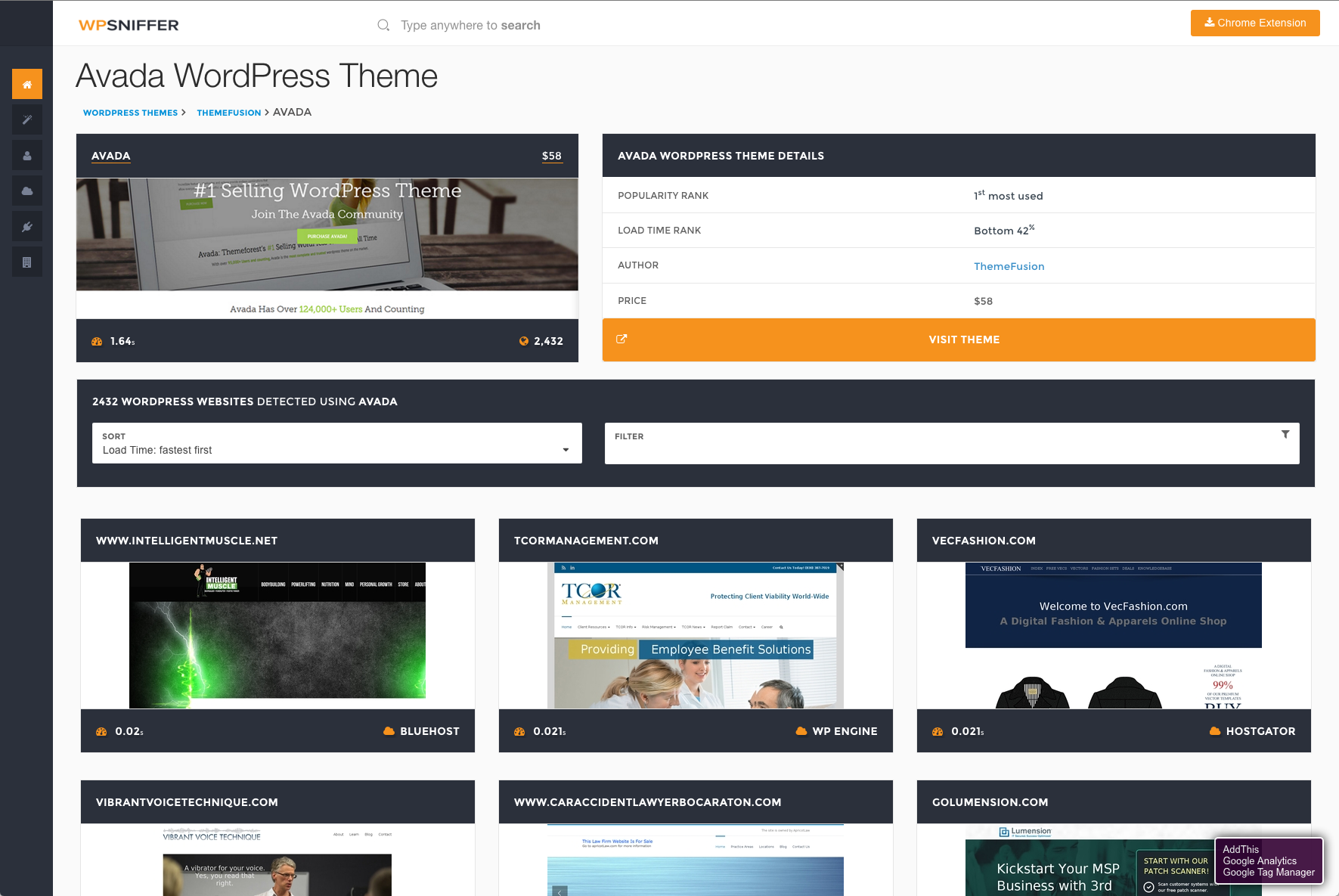 WPSniffer gallery image