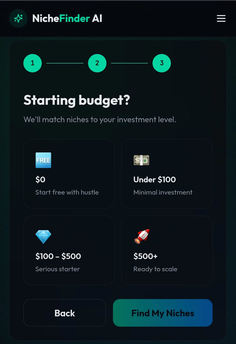 NicheFinder AI screenshot 3
