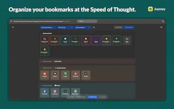 Journey - A bookmark manager gallery image