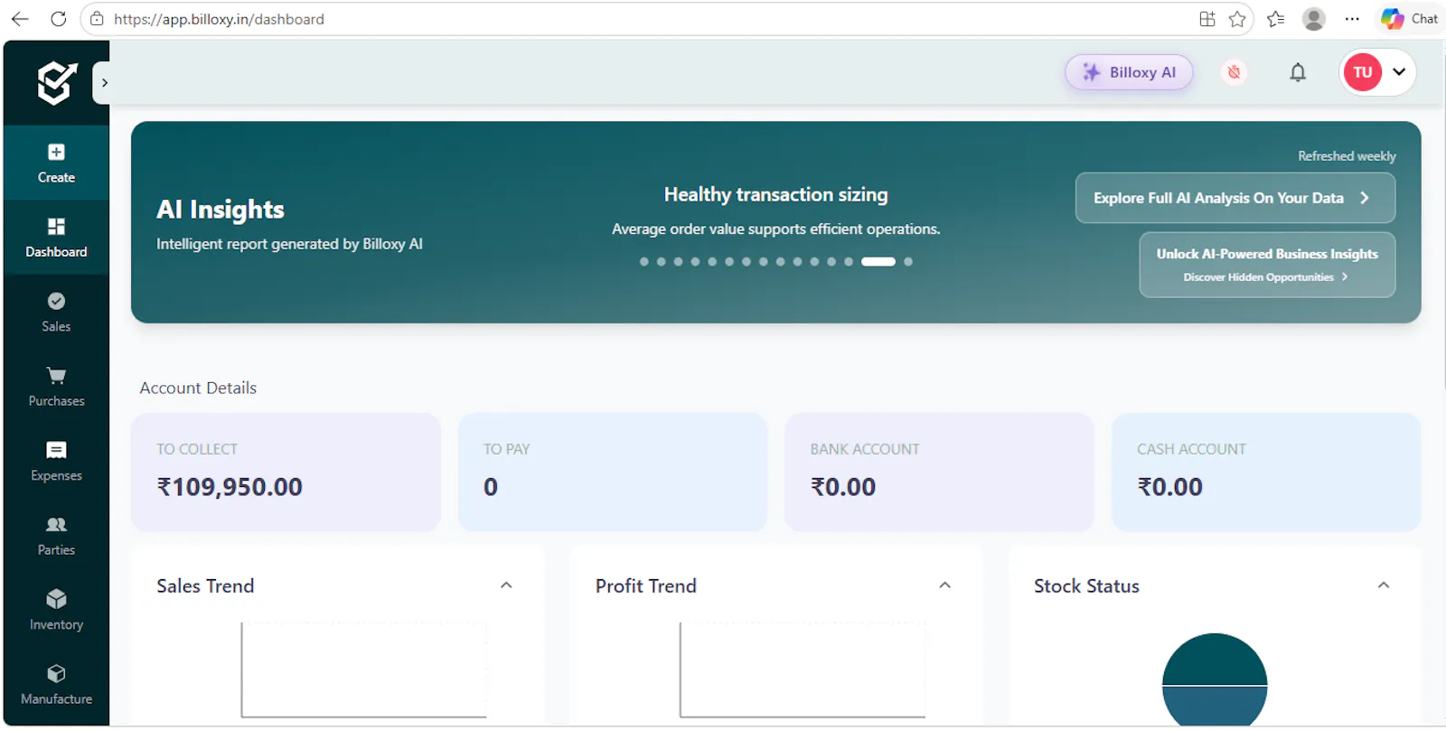 Billoxy screenshot 1