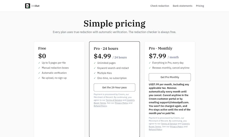 InkOut PDF screenshot 4