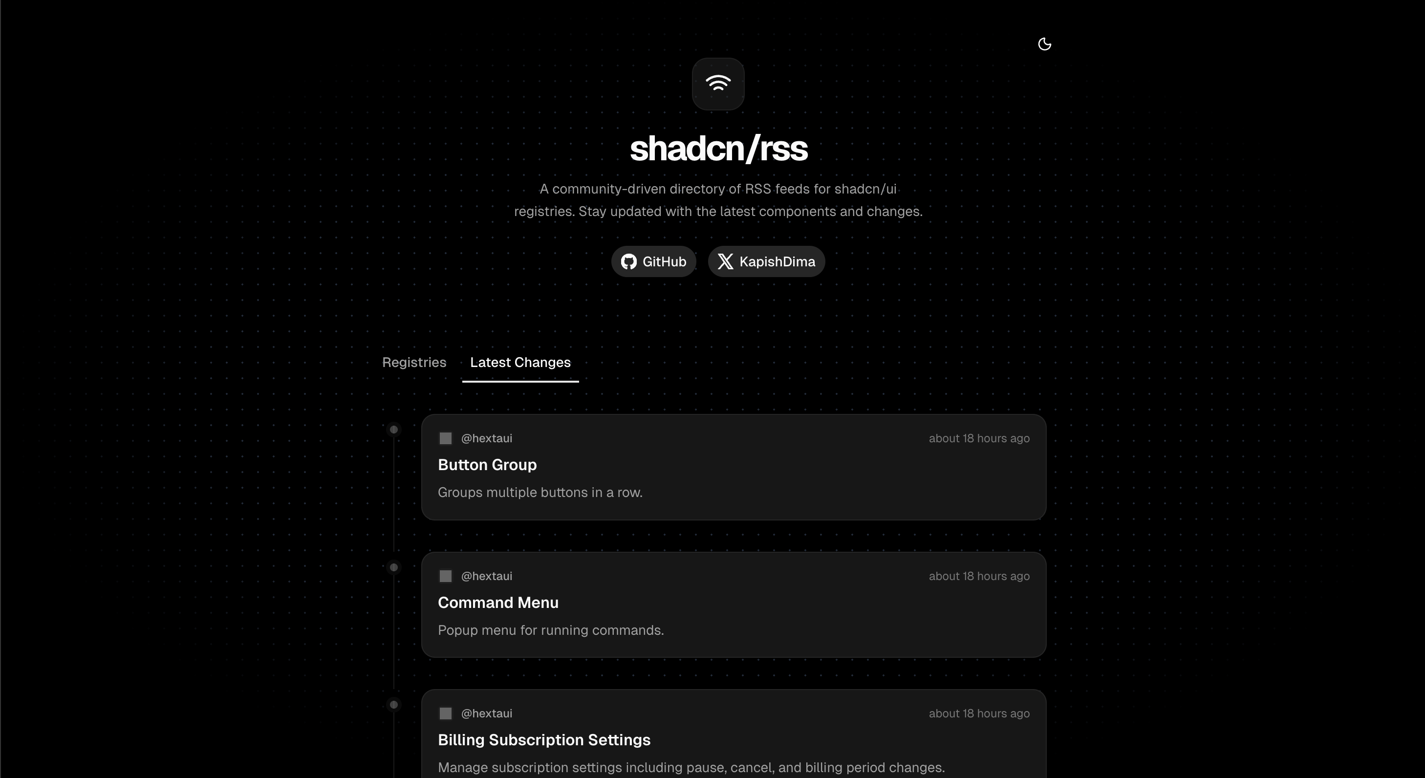 shadcn/rss gallery image