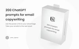 200 ChatGPT prompts - email copywriting media 1