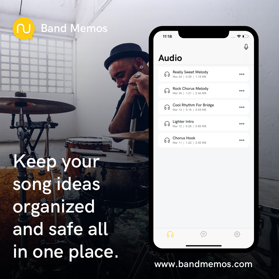 Band Memos gallery image